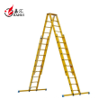 Manufacturer Fiberglass insulation telescopic ladder 6m